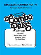 Dixieland Combo Pak No.  4 Jazz Ensemble sheet music cover